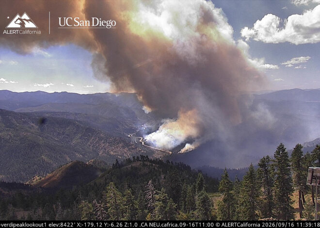 Wildfire erupts near Truckee, shuts down westbound I-80