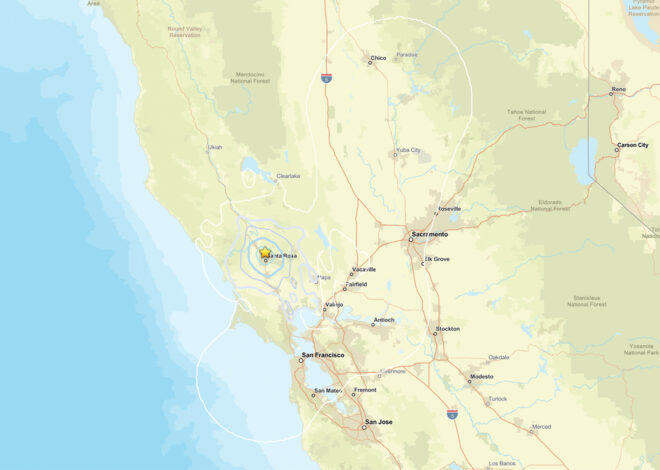 Preliminary magnitude 3.5 quake hits near elite Santa Rosa country club