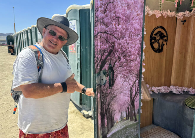 You’re not gonna believe what’s inside Burning Man’s bathrooms