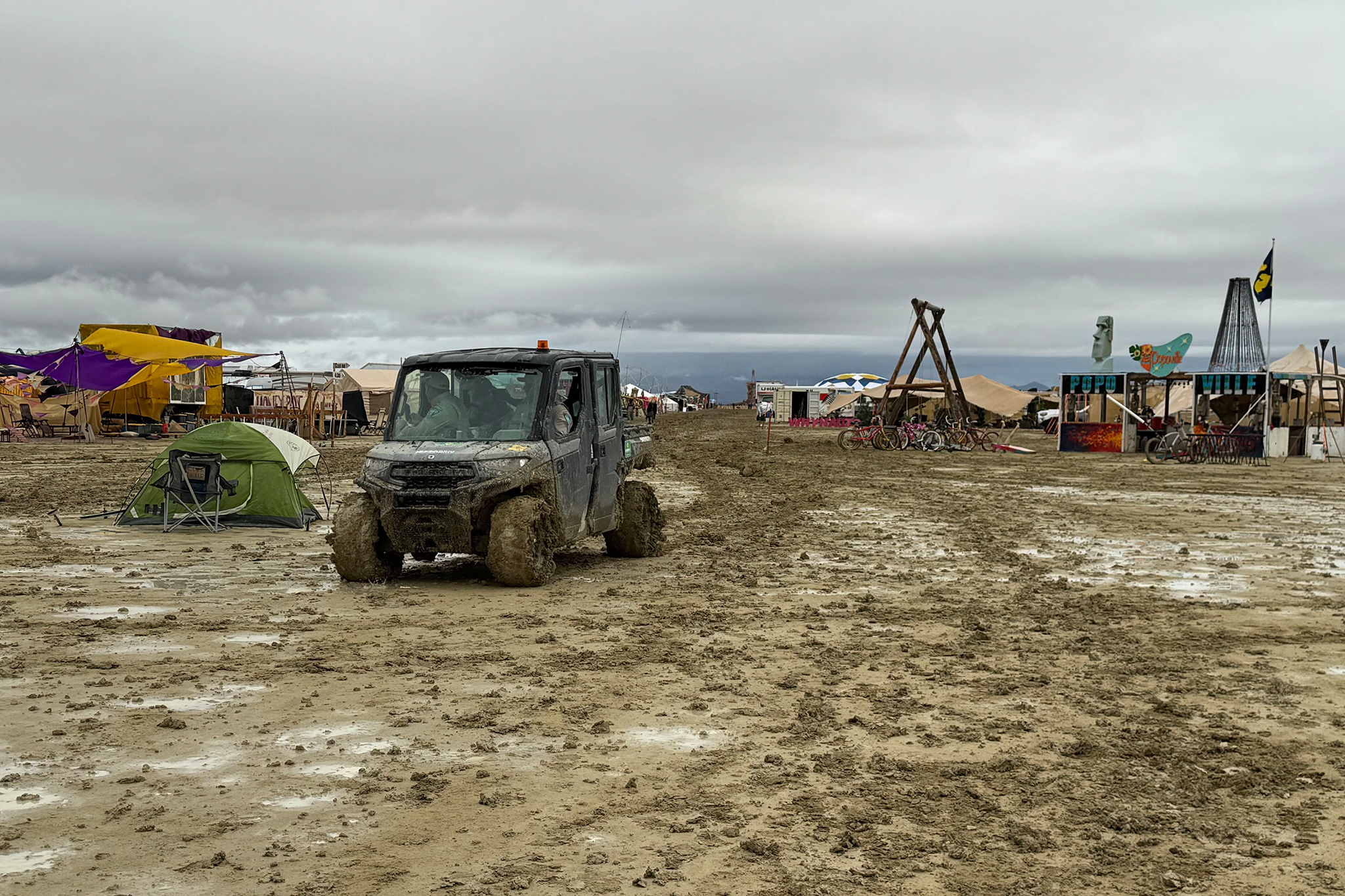 Diplo once again walks miles to escape Burning Man