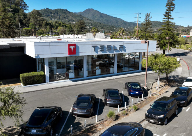 4 Teslas burned at dealership in Corte Madera