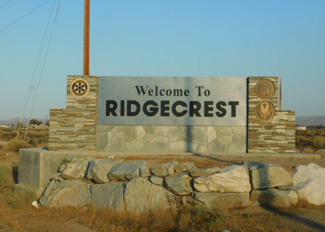 Ridgecrest becomes 1 of 3 California cities awarded special highway signs