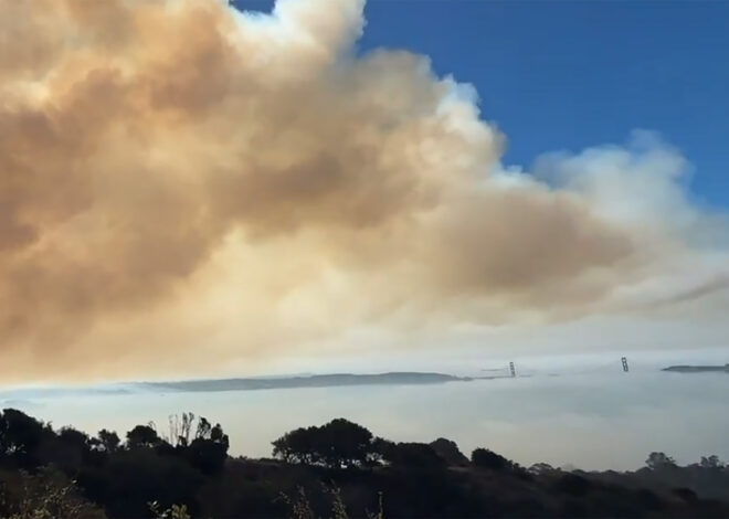 Angel Island prescribed burn redo stinks up downtown San Francisco