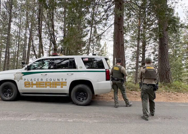 California suspect fleeing police breaks into home, kills woman, officials say