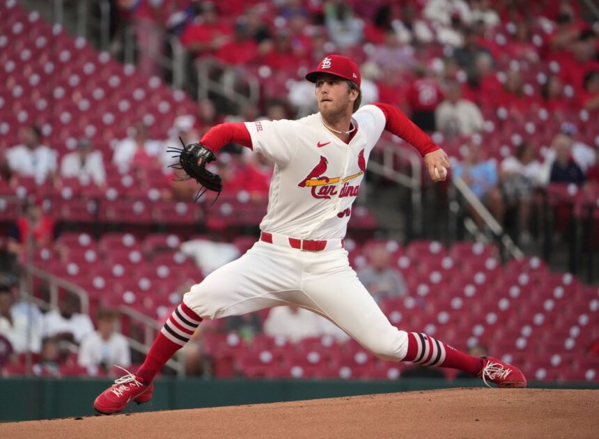 Quinn Mathews pitches Cardinals past Giants 2-1 as Alec Burleson adds to MLB-best RBI total