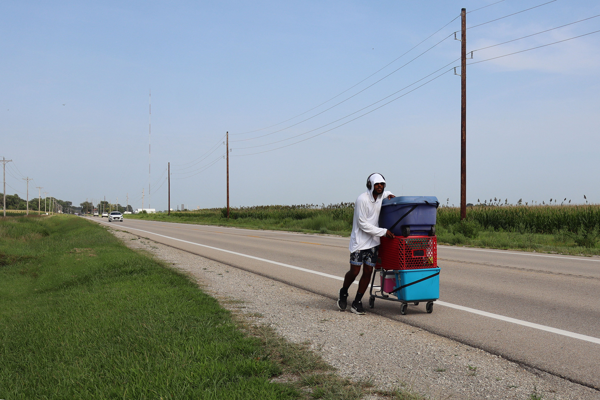 ‘I just wanted to be free’: New York man walks 2,500 miles to San Francisco