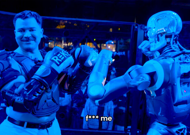 Human-robot fight club gets stark warning from Calif. agency