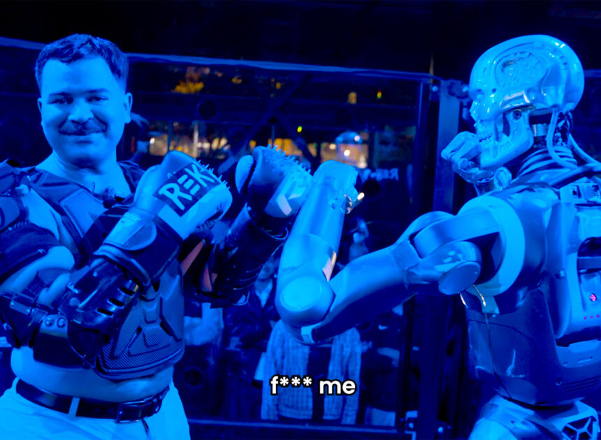 Human-robot fight club gets stark warning from Calif. agency