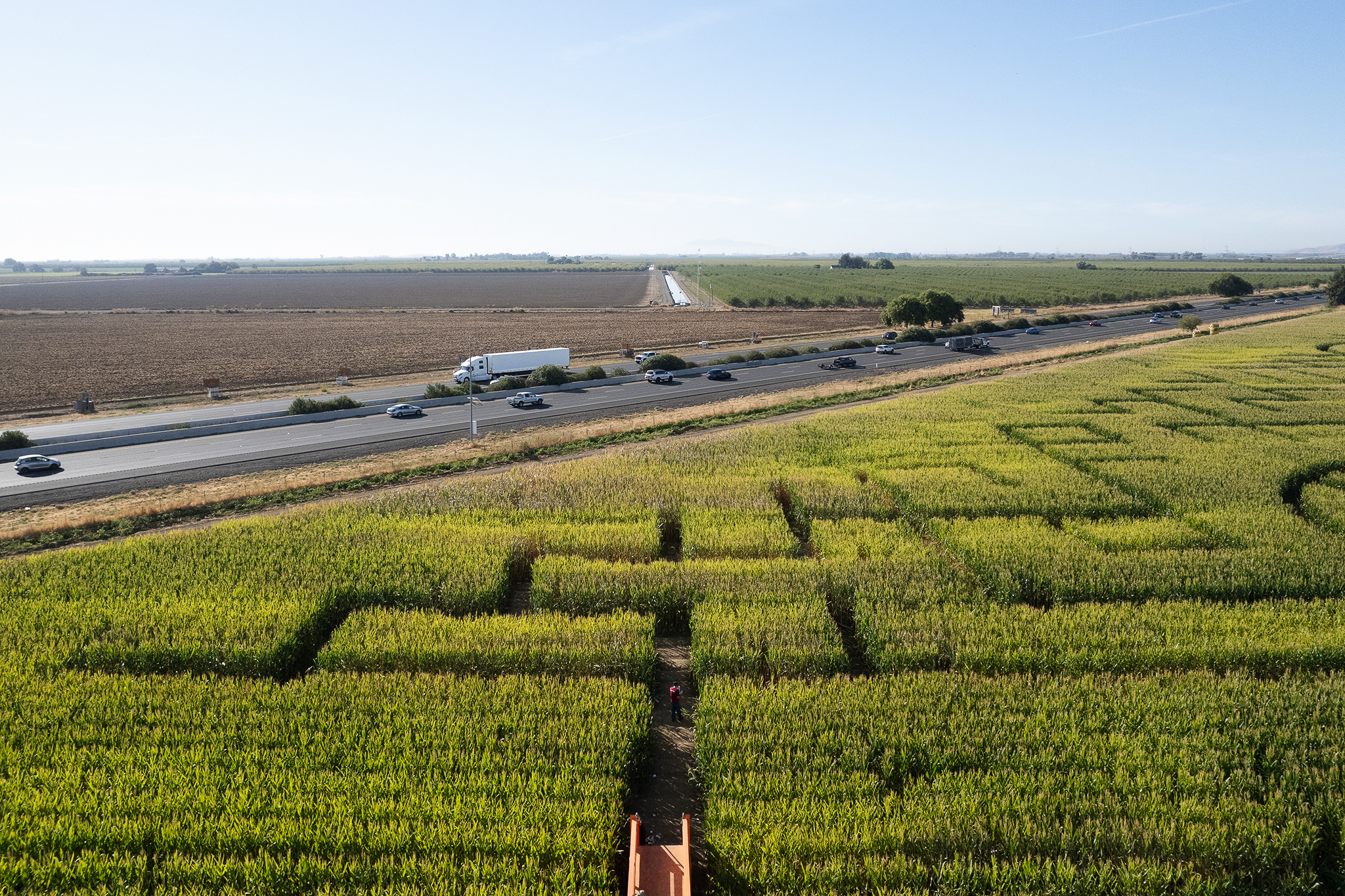 Two stabbed inside Bay Area’s largest corn maze