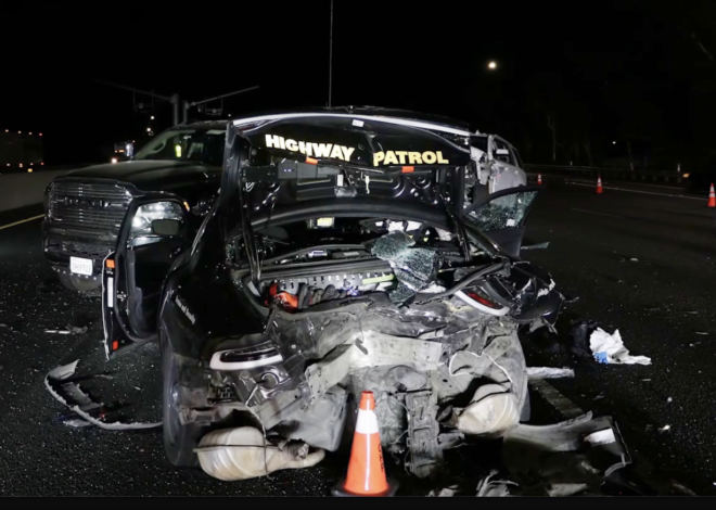 Sacramento man driving Tesla allegedly falls asleep, injures officers