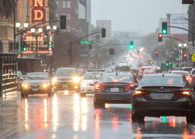 Rotating storm brings rain, thousands of lightning strikes to Northern California