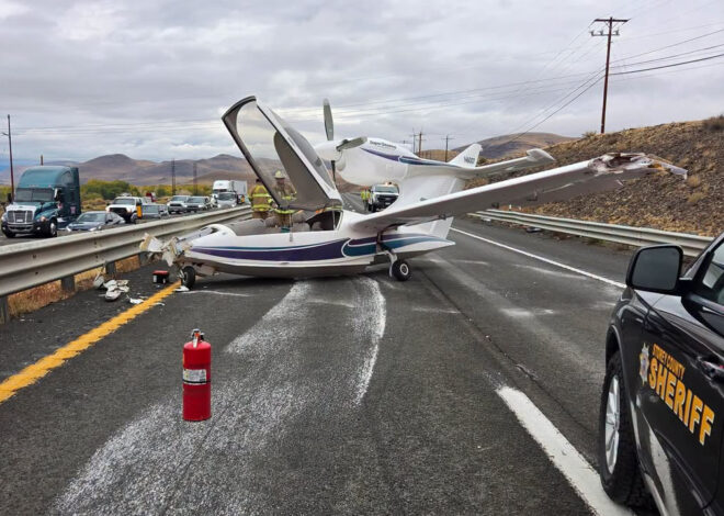 Plane crash shuts down I-80 near Google, Switch data centers