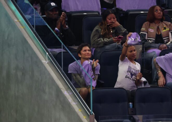 Zendaya makes Valkyries dreams come true with WNBA Finals appearance