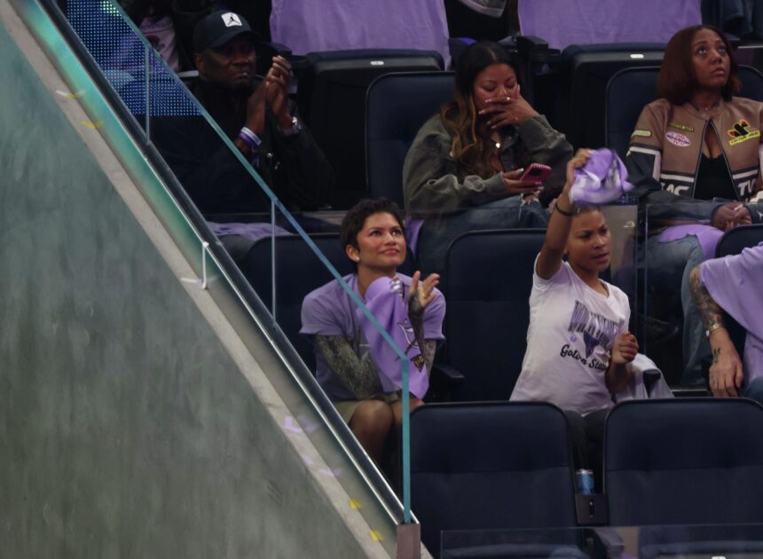 Zendaya makes Valkyries dreams come true with WNBA Finals appearance