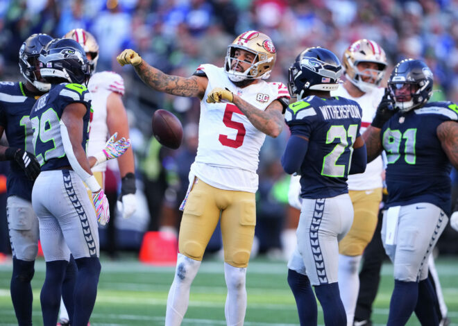 With a monster day and a viral meme, Mike Evans just became a true 49ers star