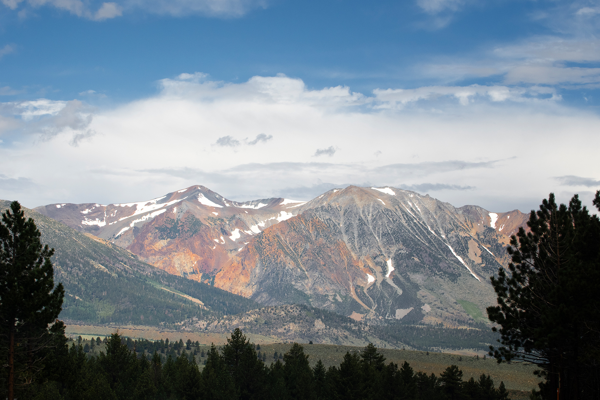 Storm to bring snow to high peaks in the Sierra Nevada