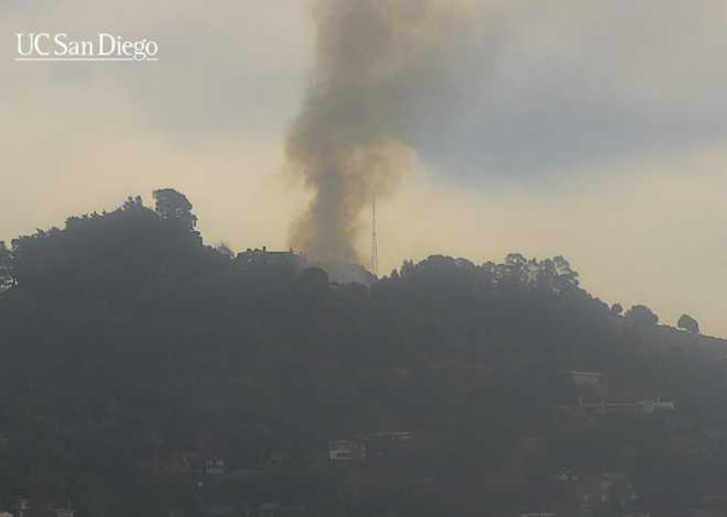 Fire in Berkeley hills reportedly damages Skyfall Estate